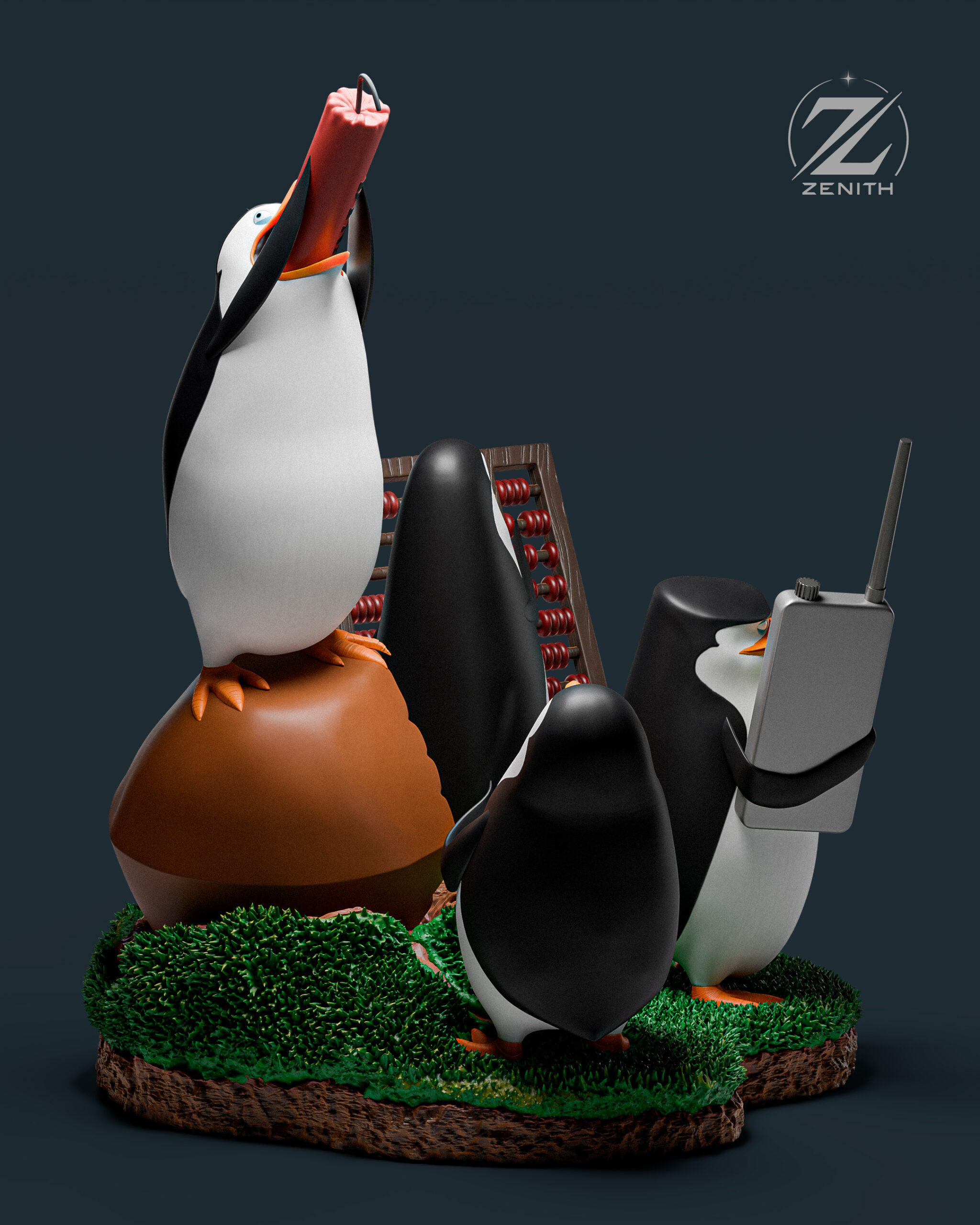 PENGUINS OF MADAGASCAR — Madagascar | Diorama Centrepiece - Image 5