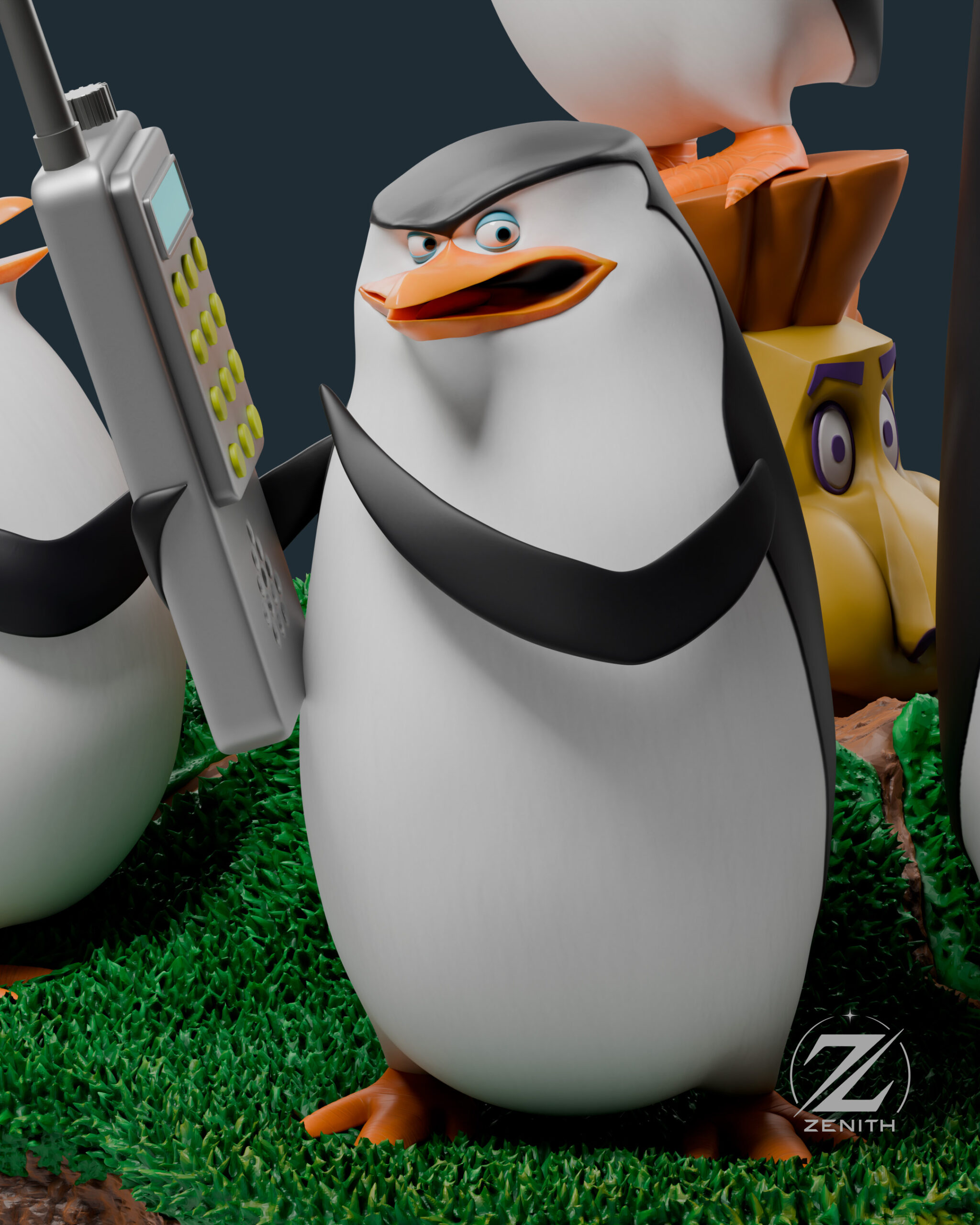 PENGUINS OF MADAGASCAR — Madagascar | Diorama Centrepiece - Image 8