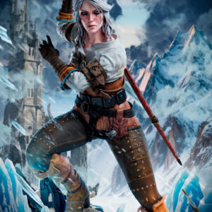 CIRI — The Witcher | 1:4 Scale Bust Centrepiece