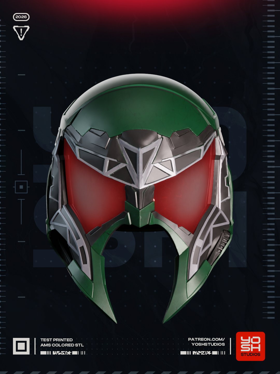 Scorpion Mortal Kombat 1:4 helmet