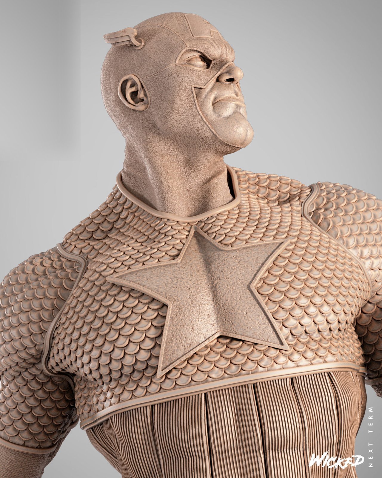 Captain America Marvel 1:4 figurine