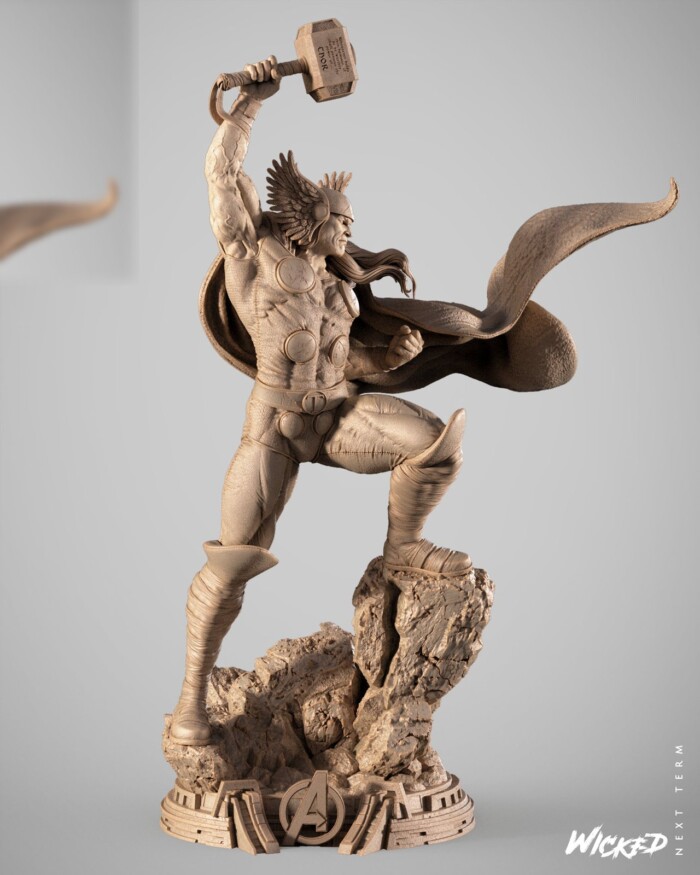 Thor Marvel 1:4 figurine