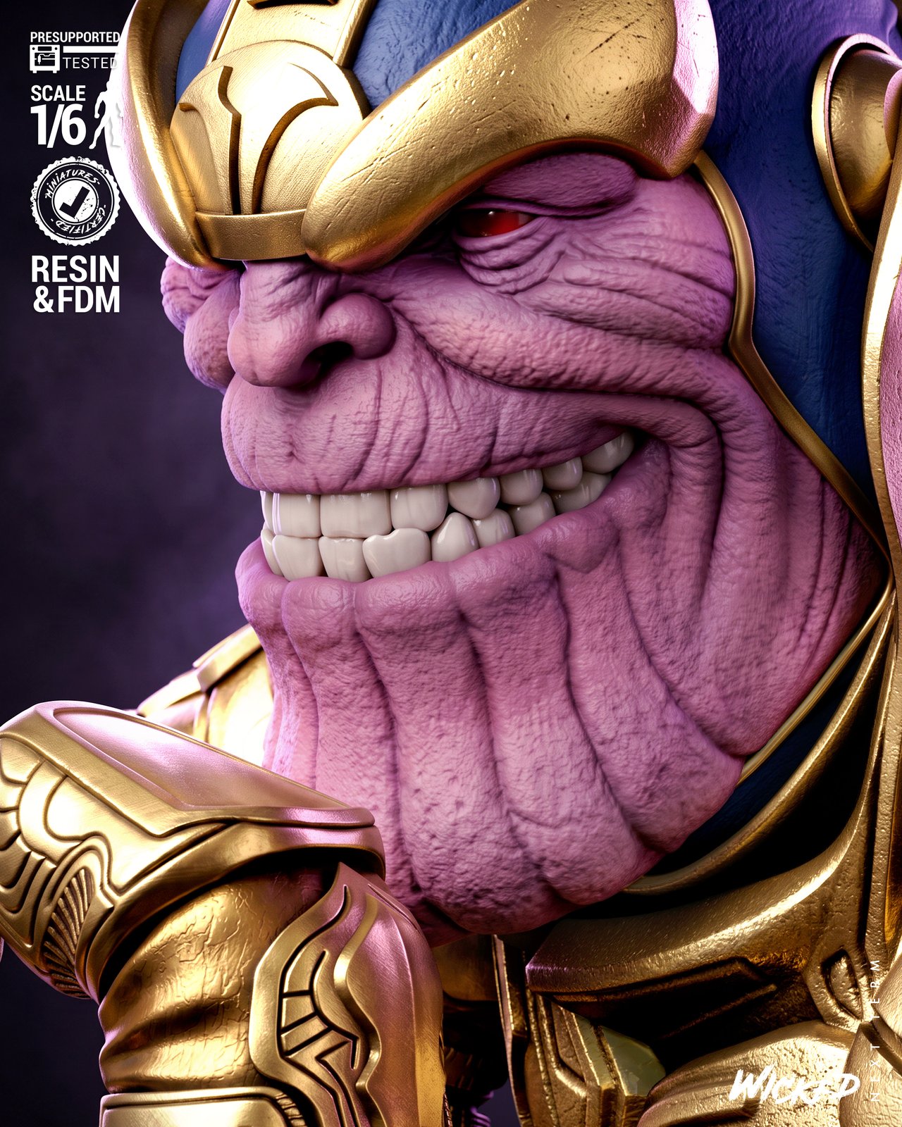Thanos Marvel 1:4 figurine