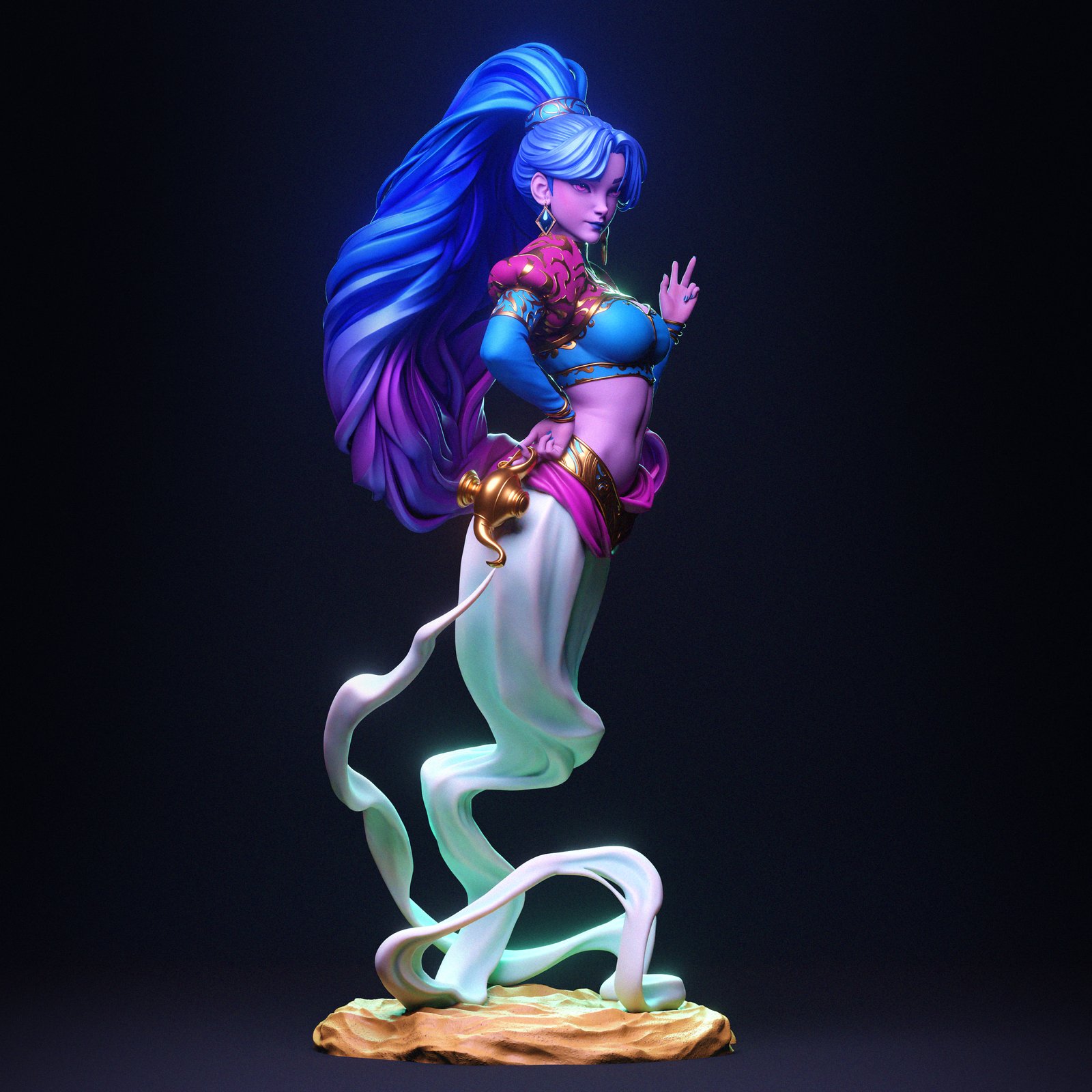 Djinn Wishmaster 1:4 figurine