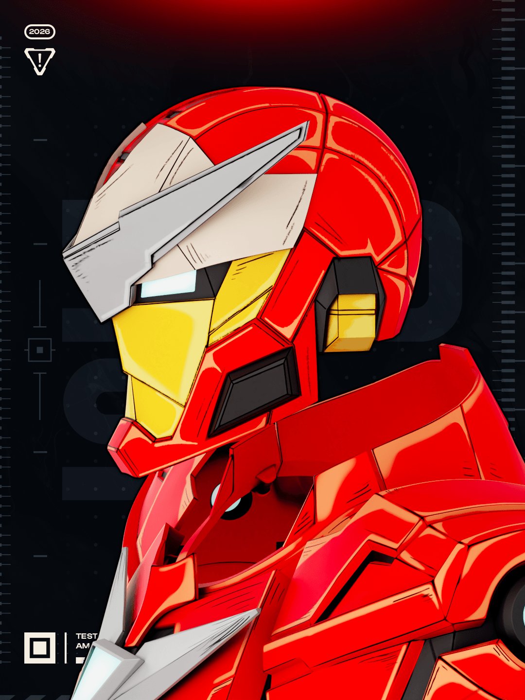 Tokon Iron Man Marvel 1:4 armor