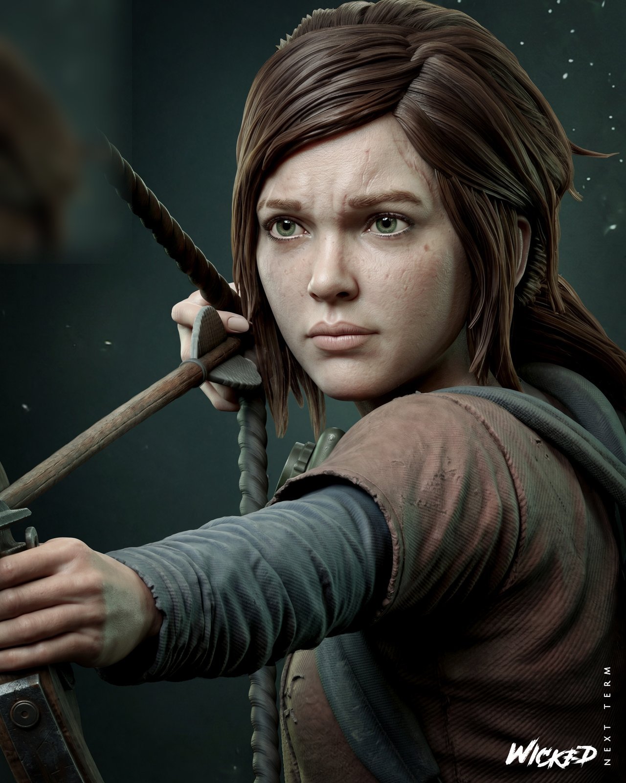 Ellie The Last of Us 1:4 figurine