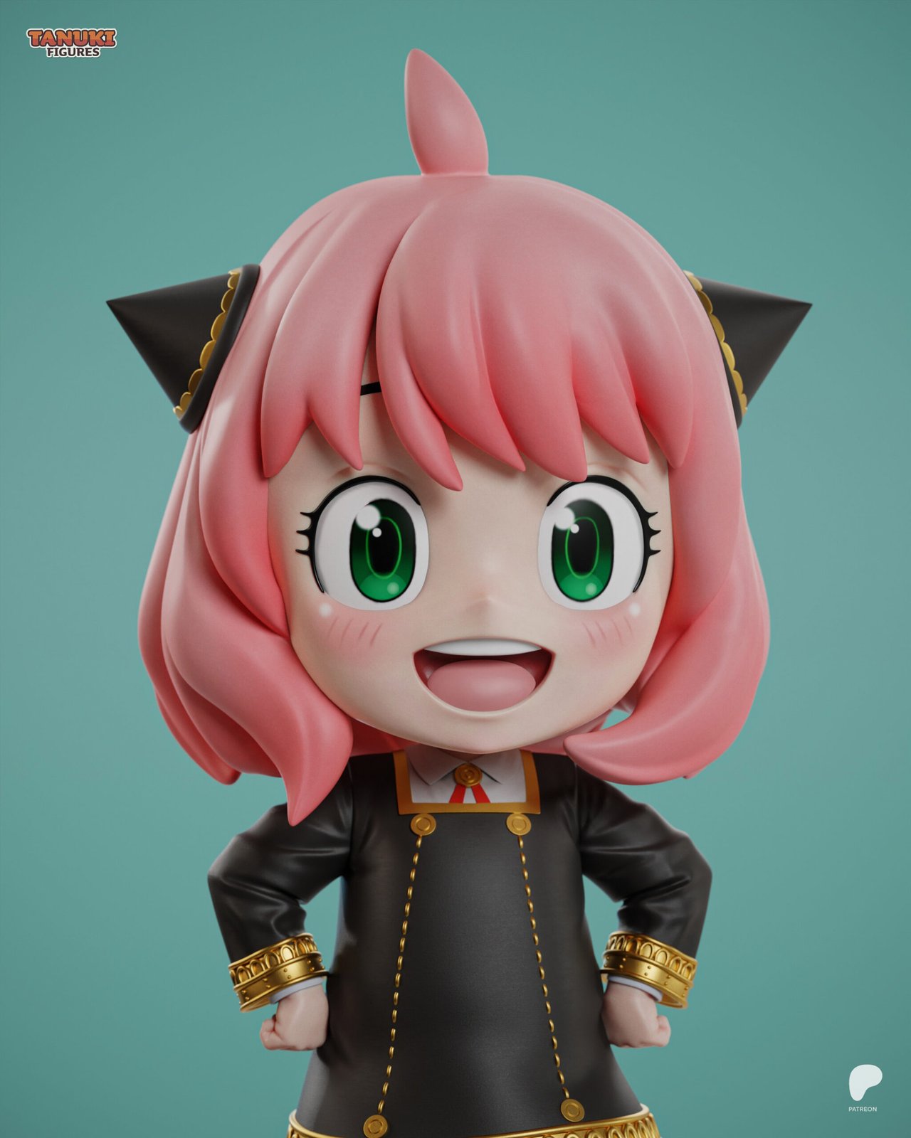 Anya Spy x Family 1:4 figurine