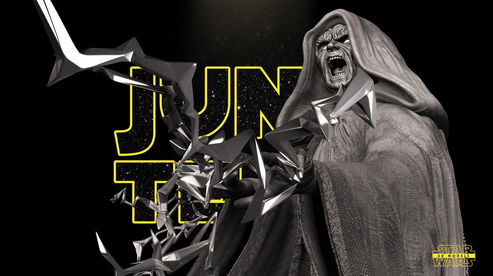 Darth Sidious Star Wars 1:4 bust
