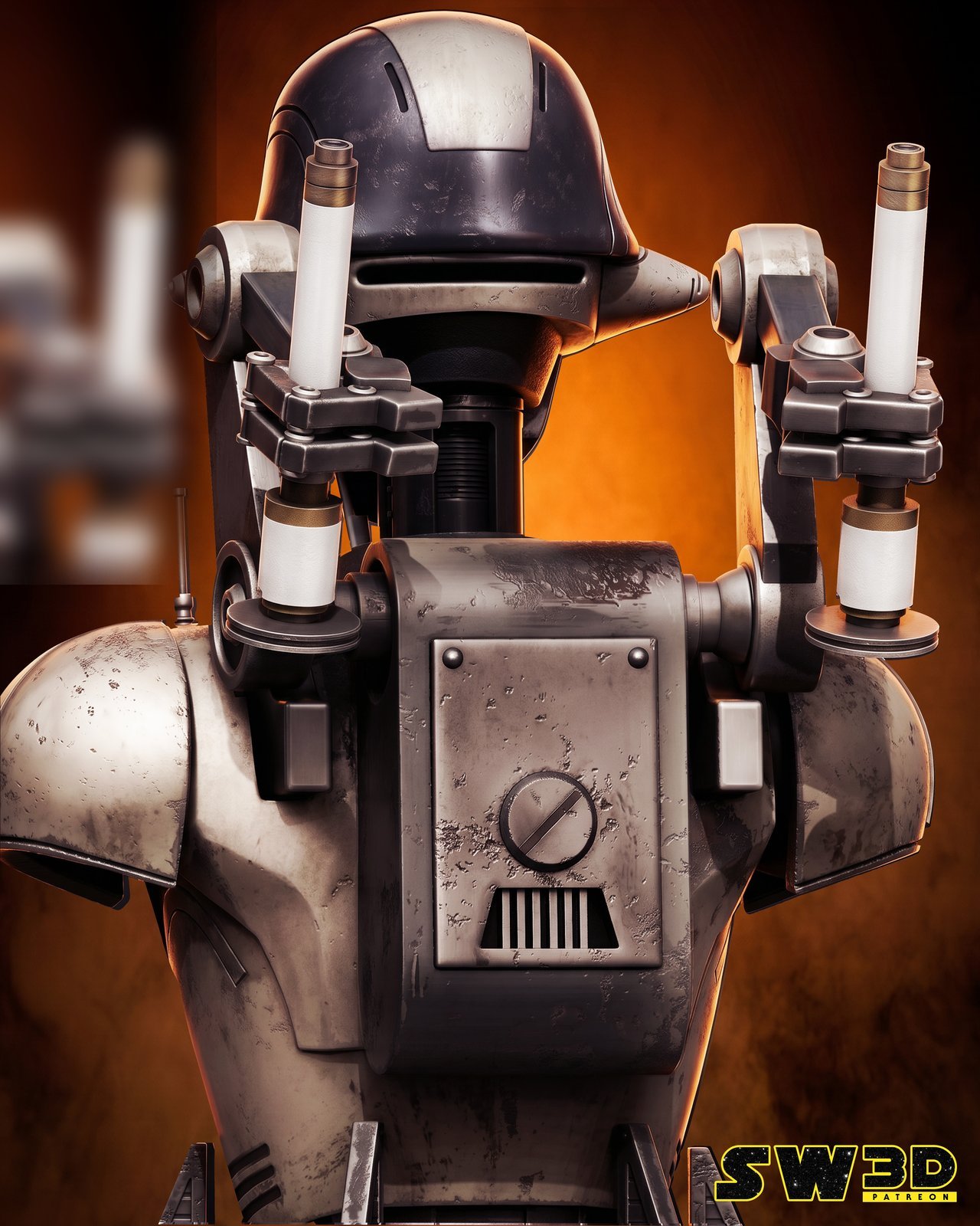 Professor Huyang Star Wars 1:4 bust