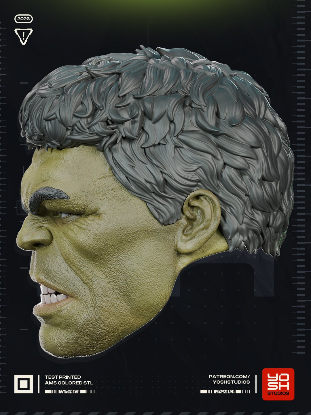 Hulk Brand New Day Marvel Cinematic Universe (Spider-Man: Brand New Day) 1:4 helmet