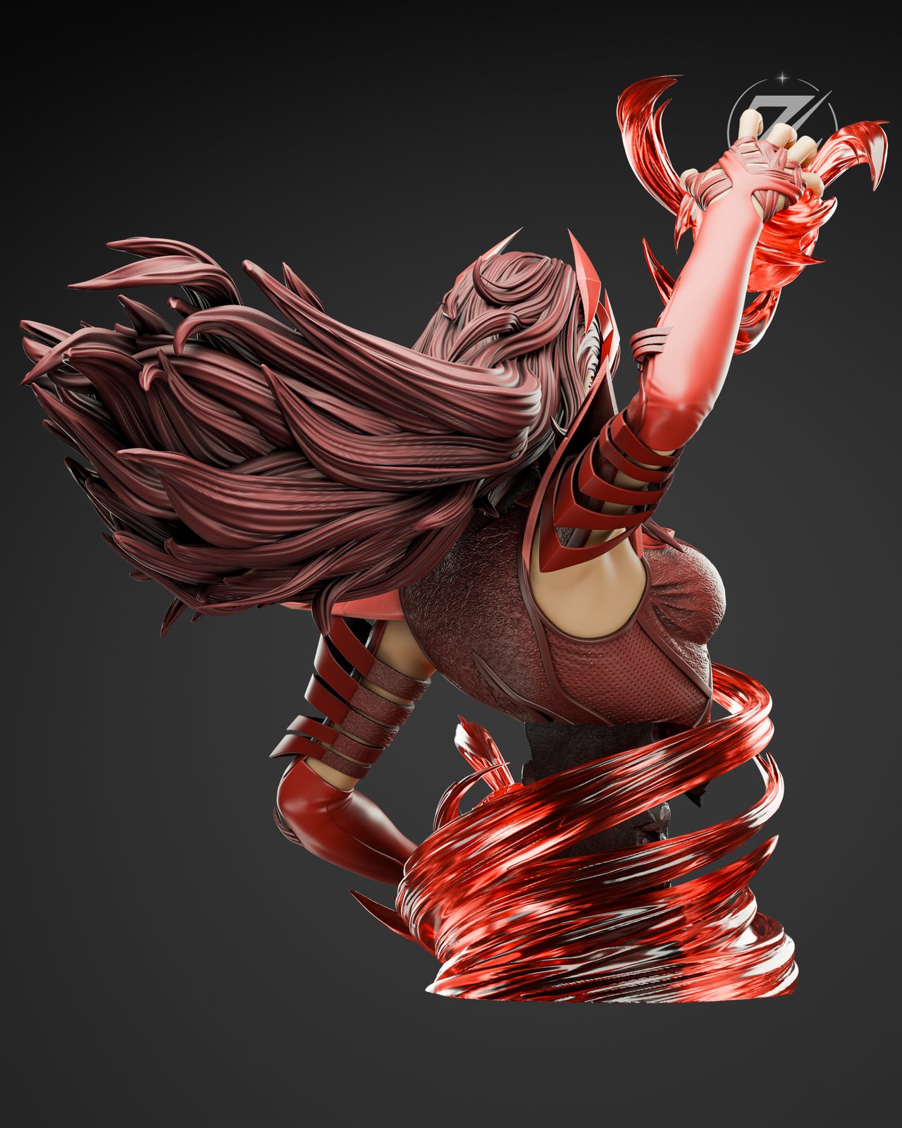 Scarlet Witch Marvel 1:4 busts