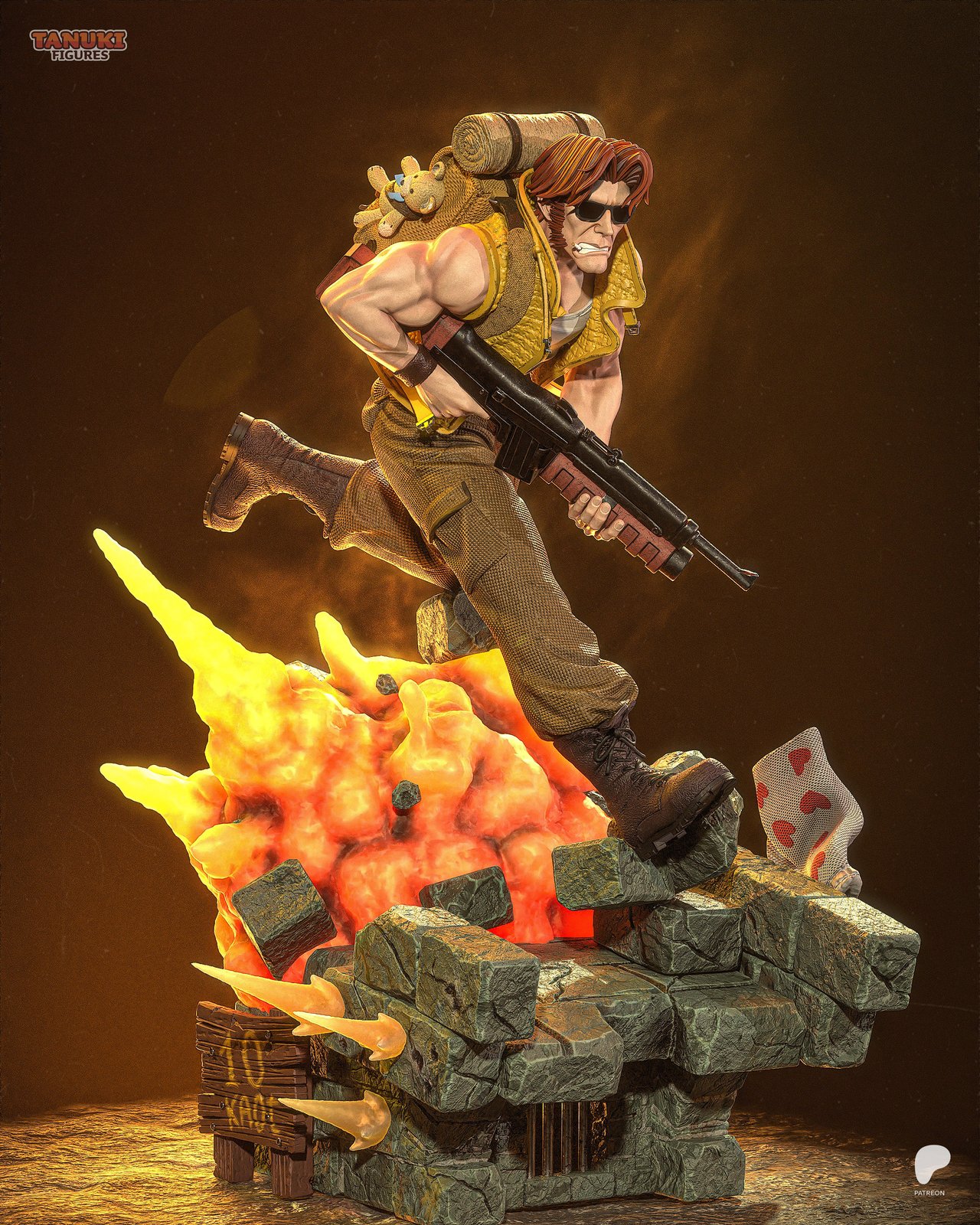 Tarma Fullsize Metal Slug 1:4 figurine