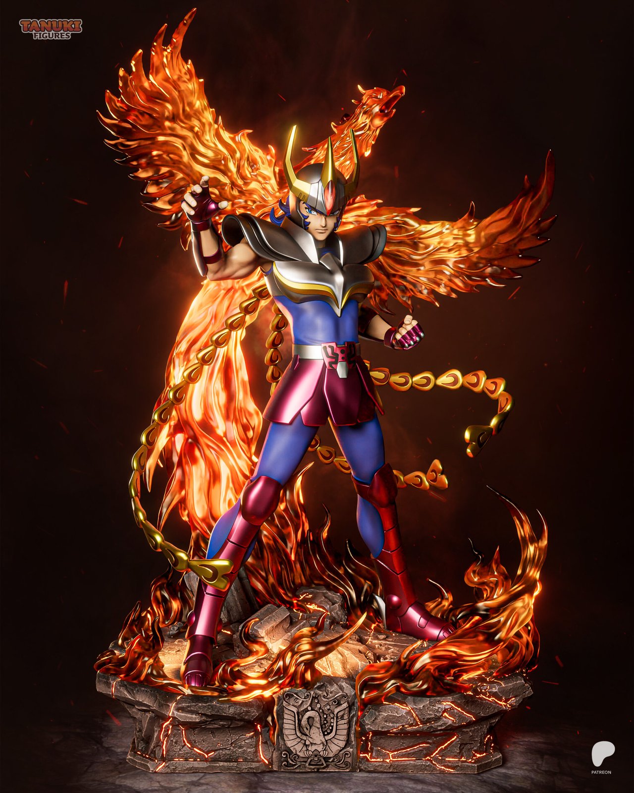 Phoenix Ikki Saint Seiya 1:4 figurine