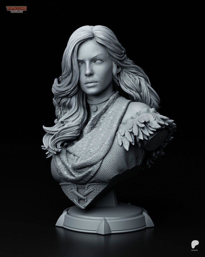 Yennefer Bust The Witcher 1:4 busts