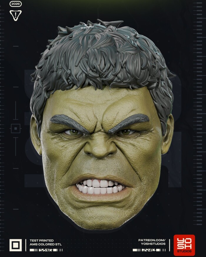 Hulk Brand New Day Marvel Cinematic Universe (Spider-Man: Brand New Day) 1:4 helmet