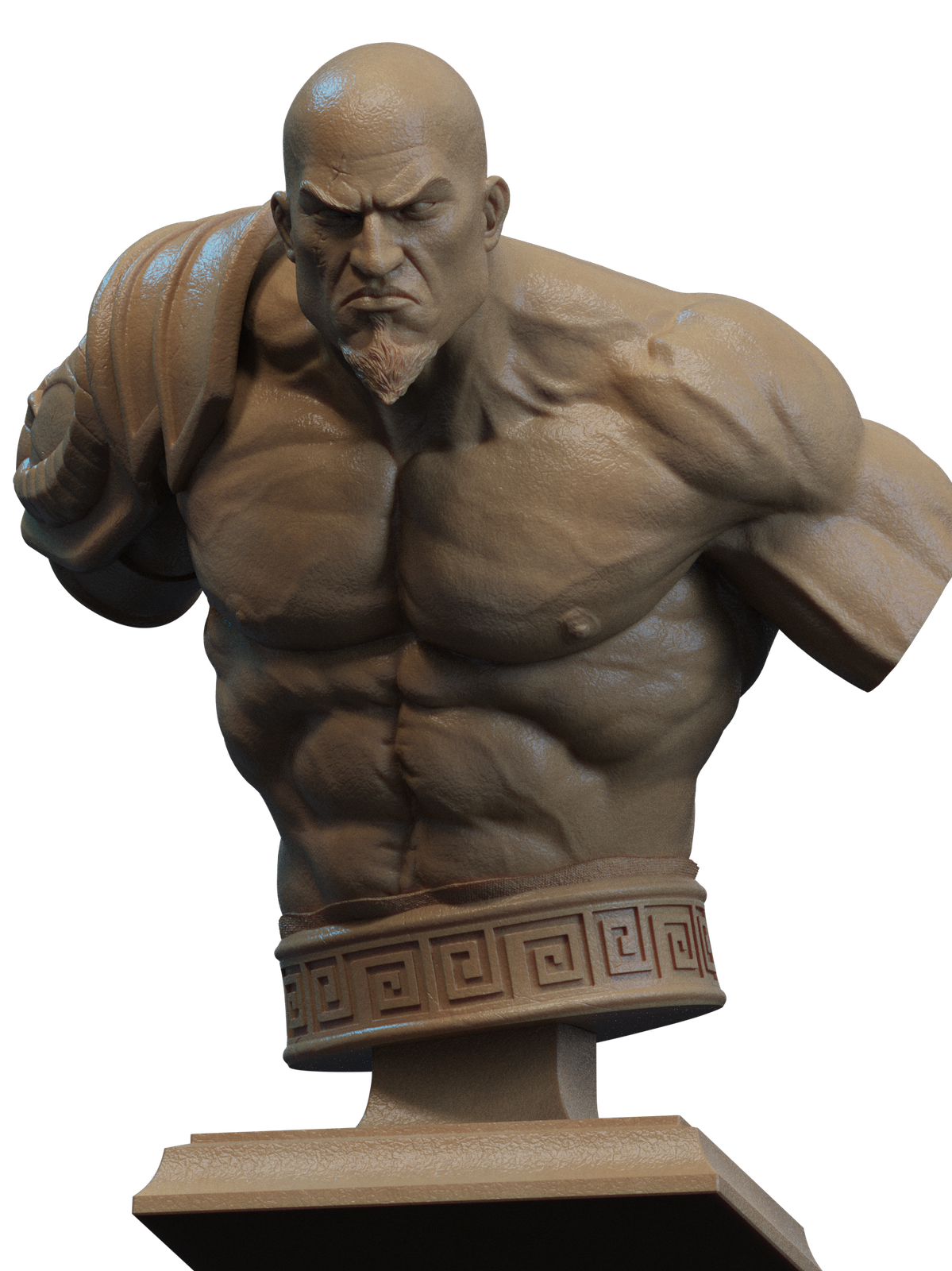 Kratos Bust Game Figure | God of War - Image 3