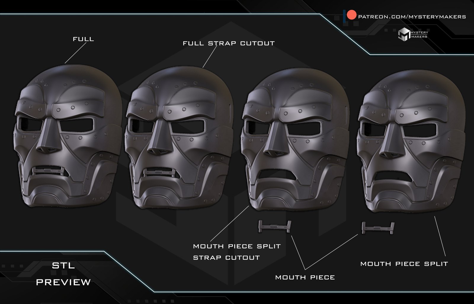 Dr Doom Doomsday Marvel Cinematic Universe 1:4 armor