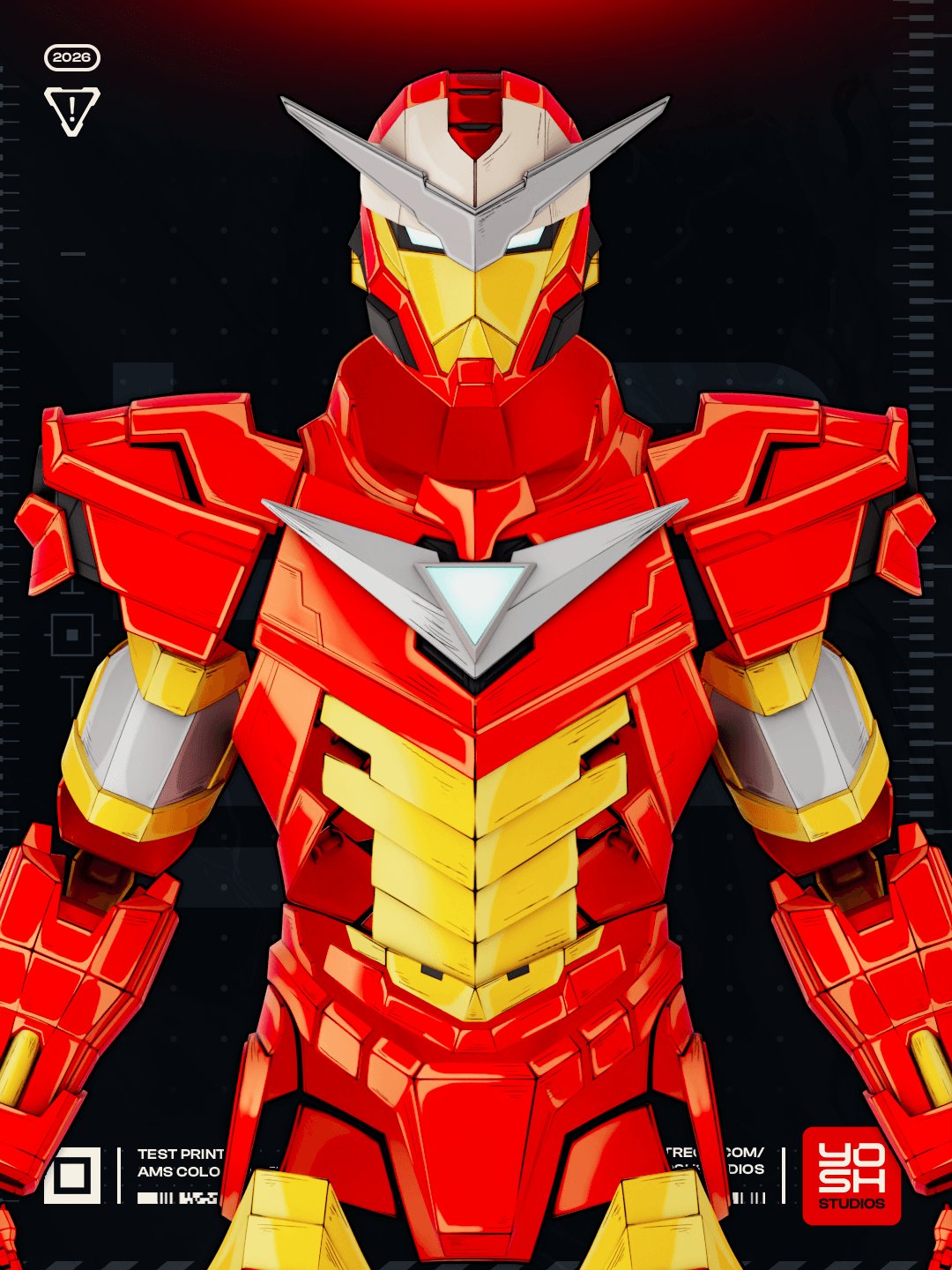 Tokon Iron Man Marvel 1:4 armor