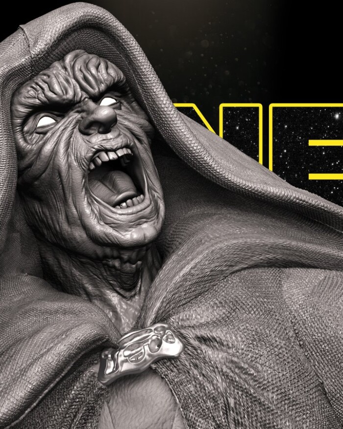 Darth Sidious Star Wars 1:4 bust
