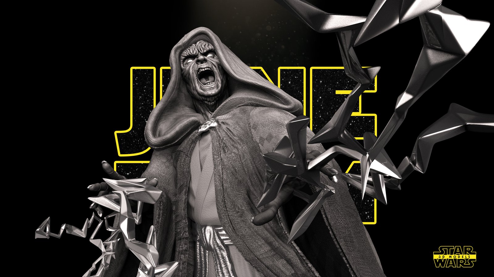 Darth Sidious Star Wars 1:4 bust
