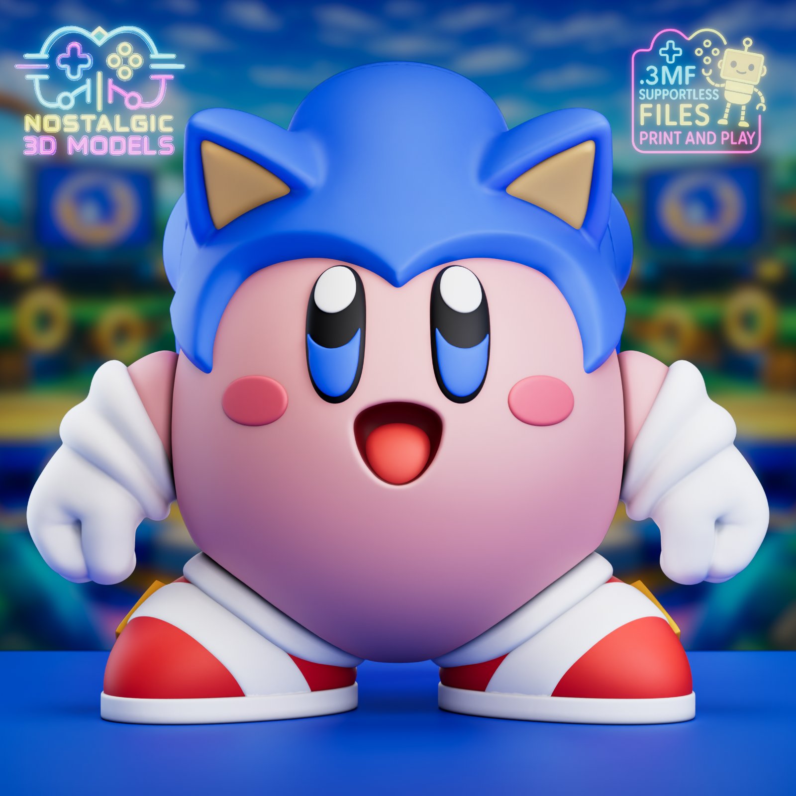 Kirby SuperSmash Kirby SuperSmash 1:4 flexi