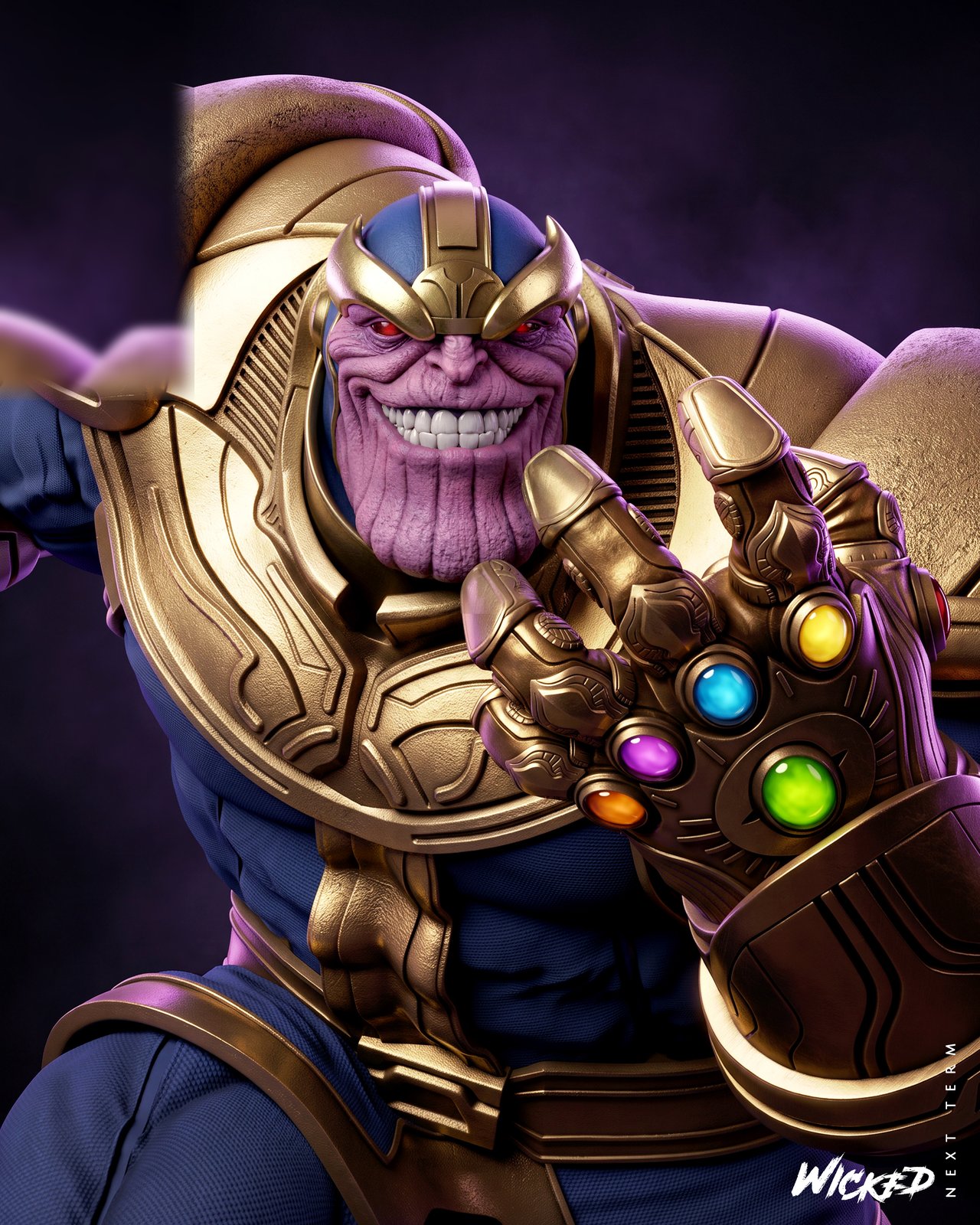Thanos Marvel 1:4 figurine