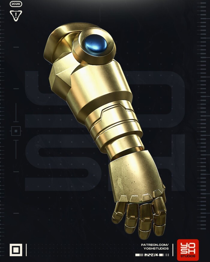 Conquest Gauntlet Marvel 1:4 armor