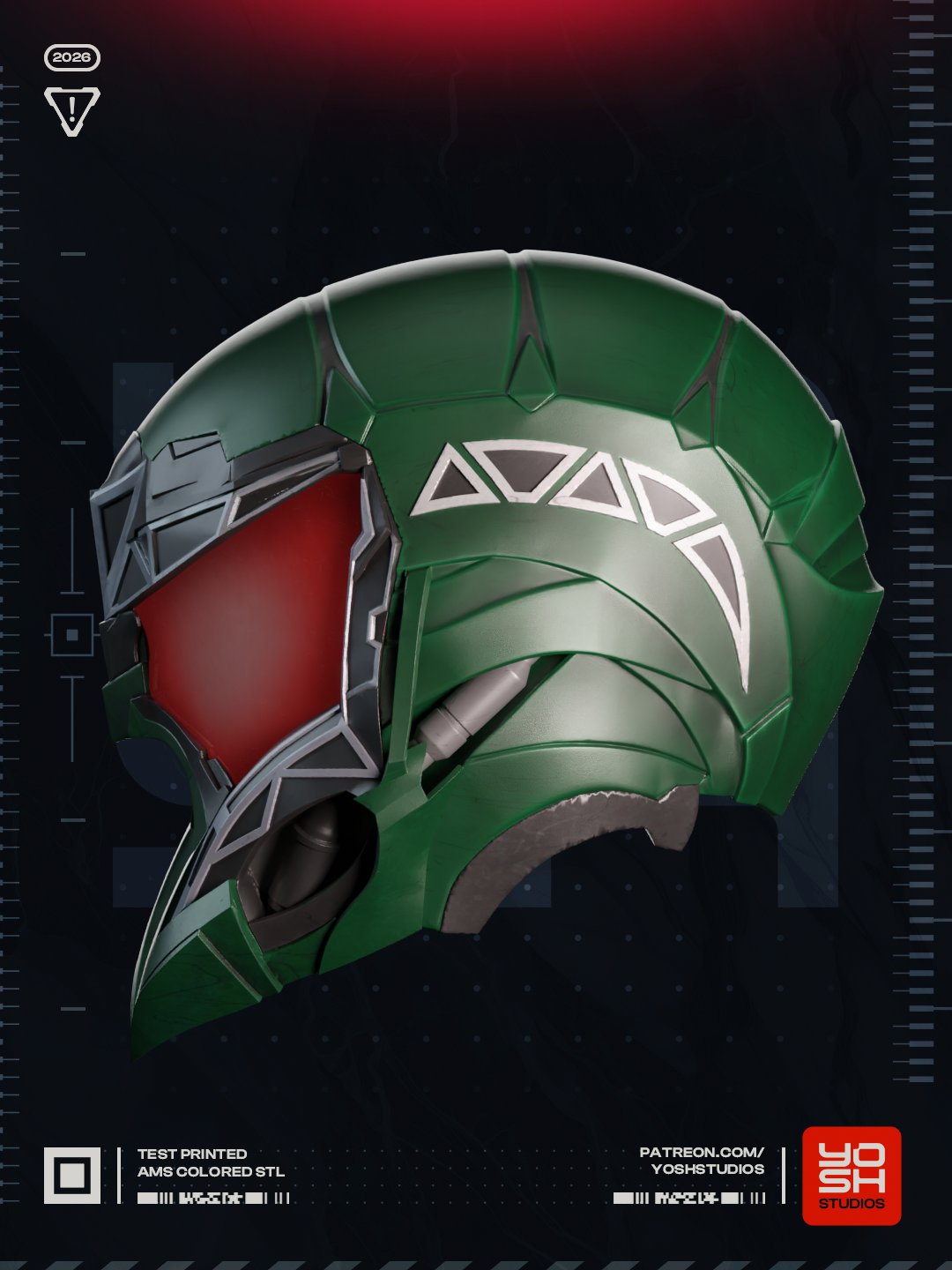 Scorpion Mortal Kombat 1:4 helmet