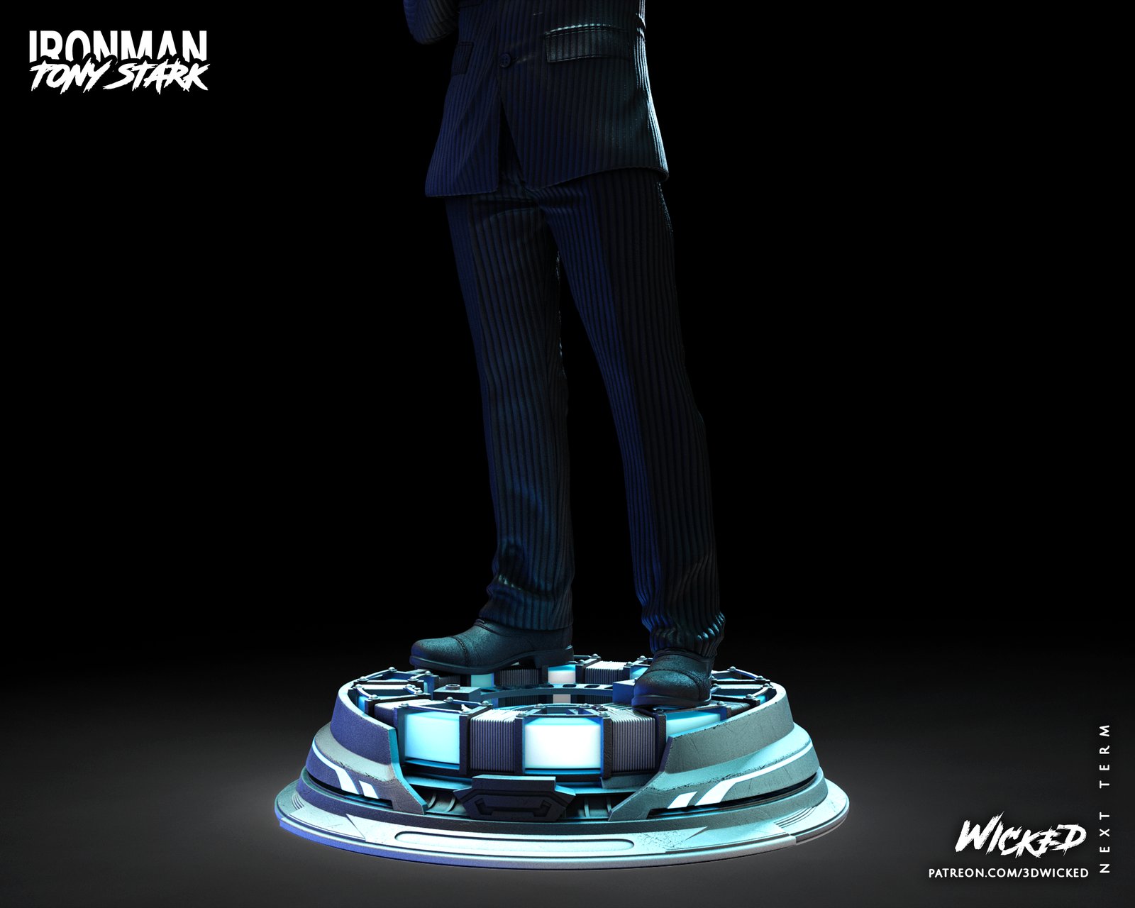 Tony Stark (Business Suit Variant) Marvel 1:4 figurine