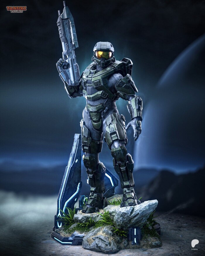 Master Chief Halo 1:4 figurine