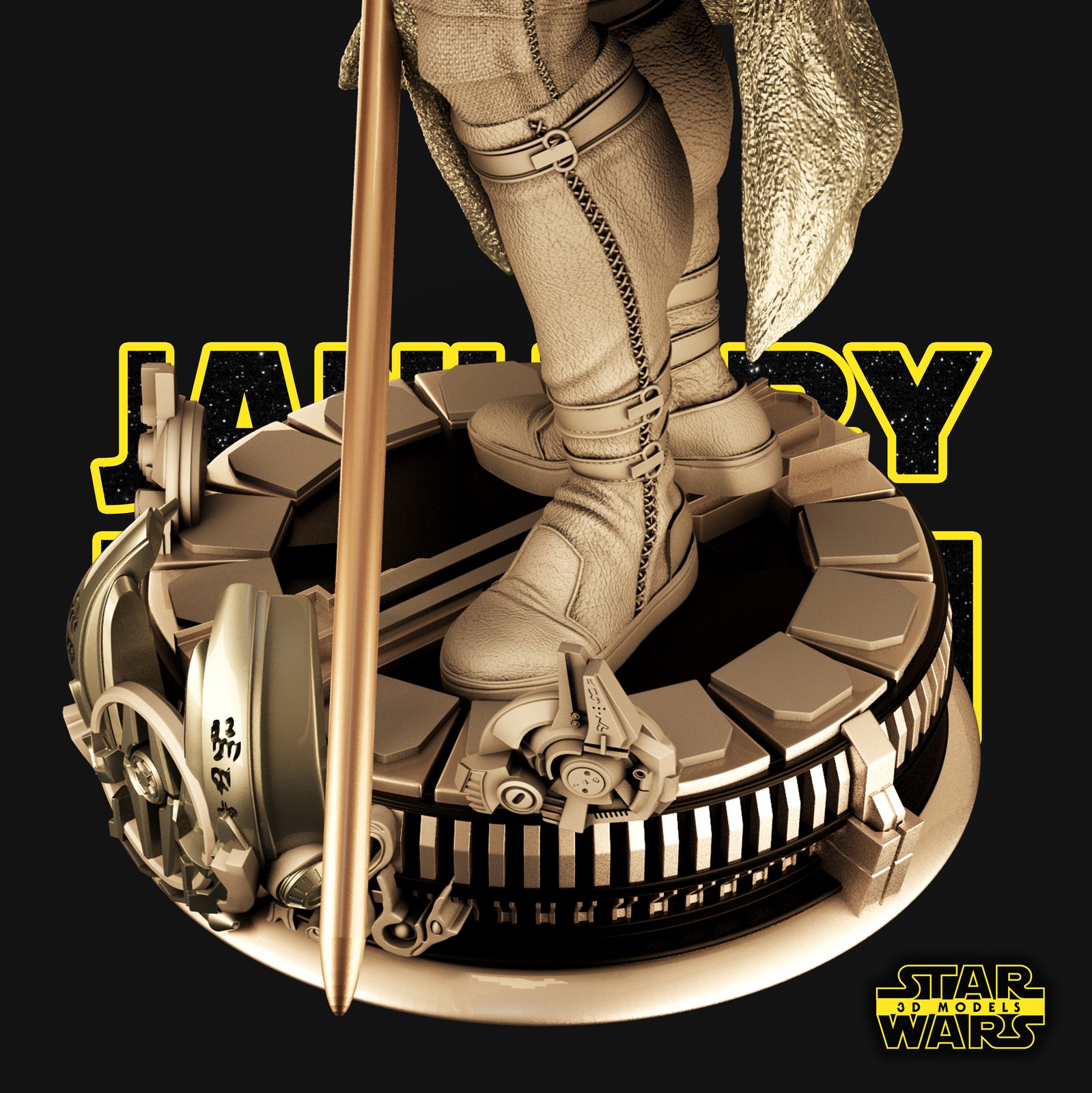 Darth Malak Star Wars 1:4 figurine