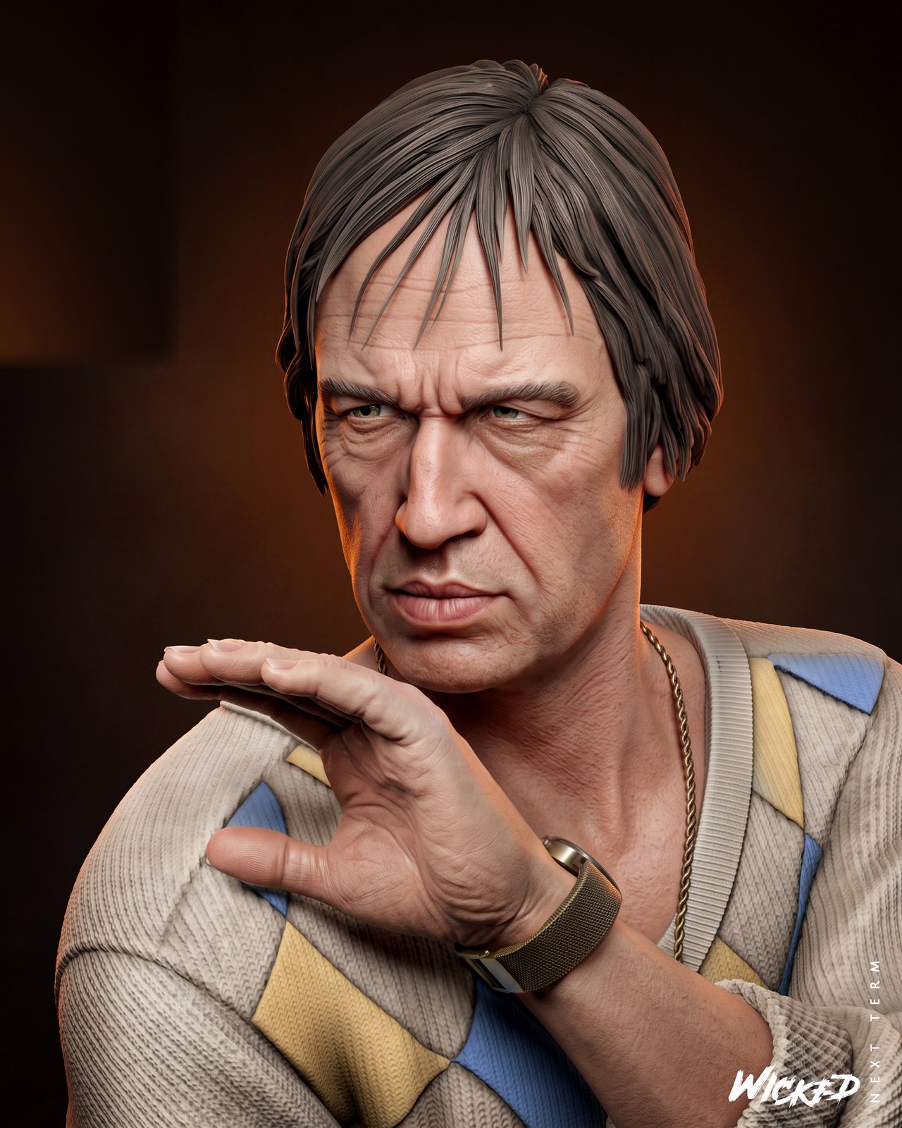 Rawley Wilke Lone Wolf McQuade 1:4 figurine