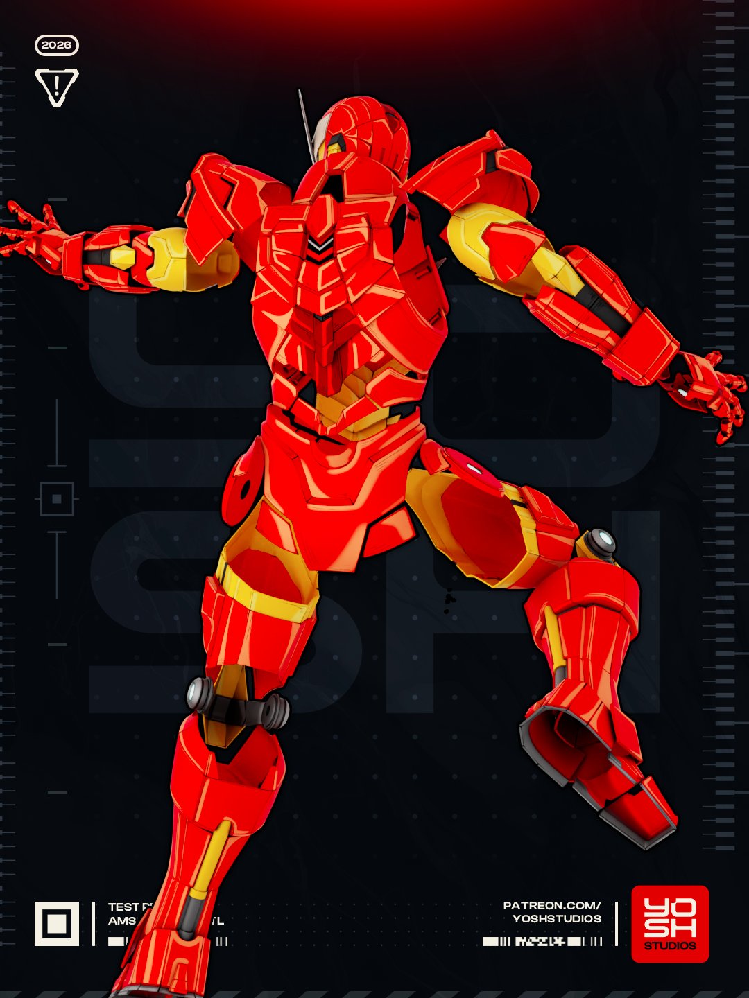Tokon Iron Man Marvel 1:4 armor