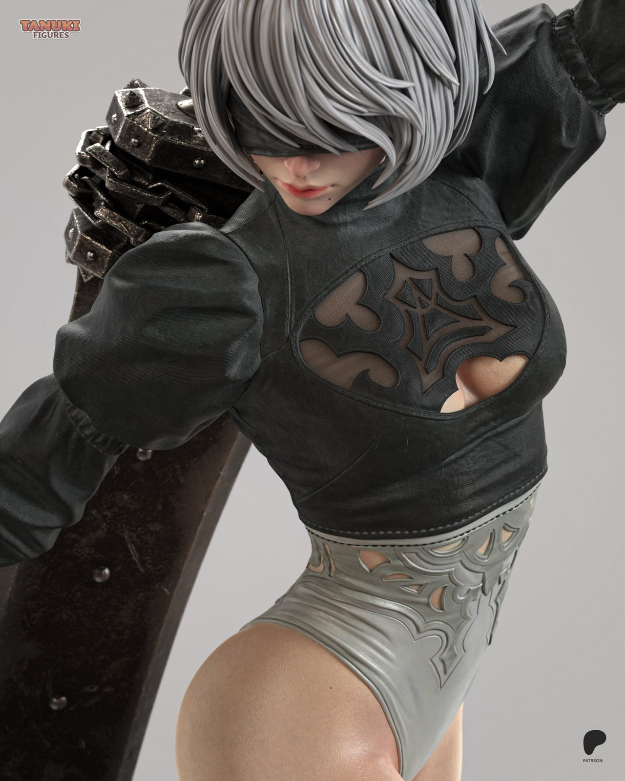 2B FULLSIZE NieR: Automata 1:4 figurine