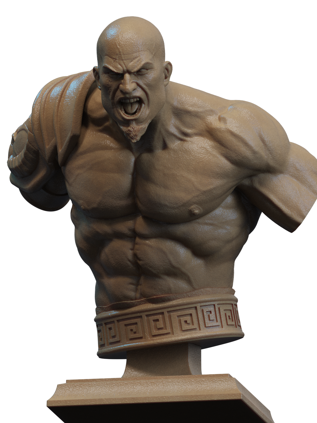 Kratos Bust Game Figure | God of War - Image 2