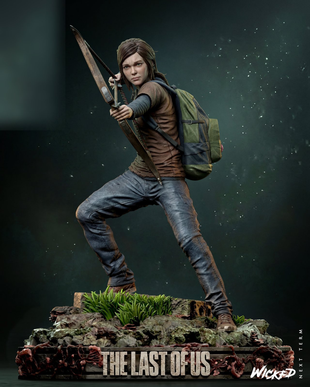 Ellie The Last of Us 1:4 figurine