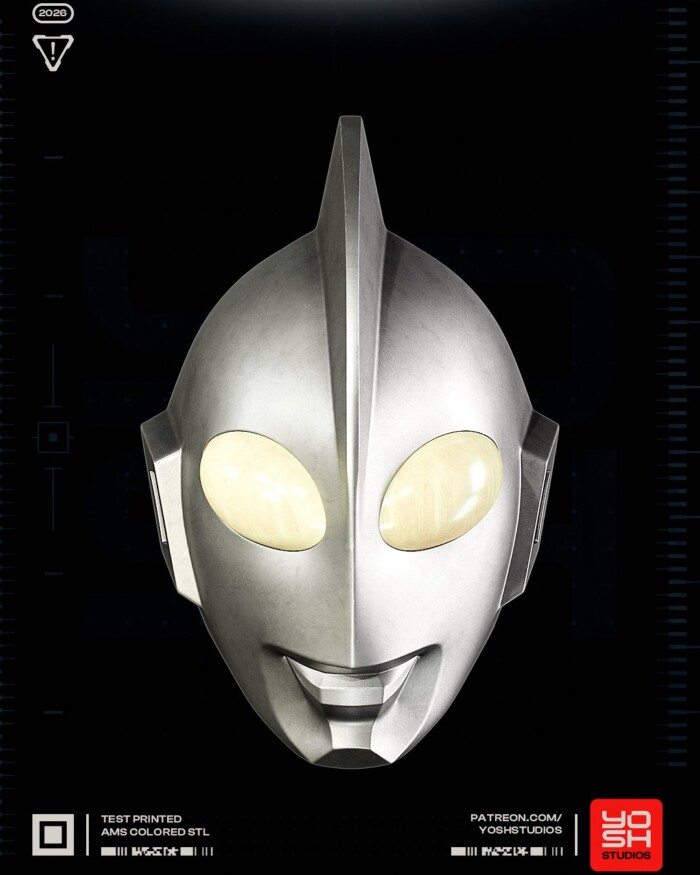 Ultra-Man Jack Ultraman 1:4 helmet