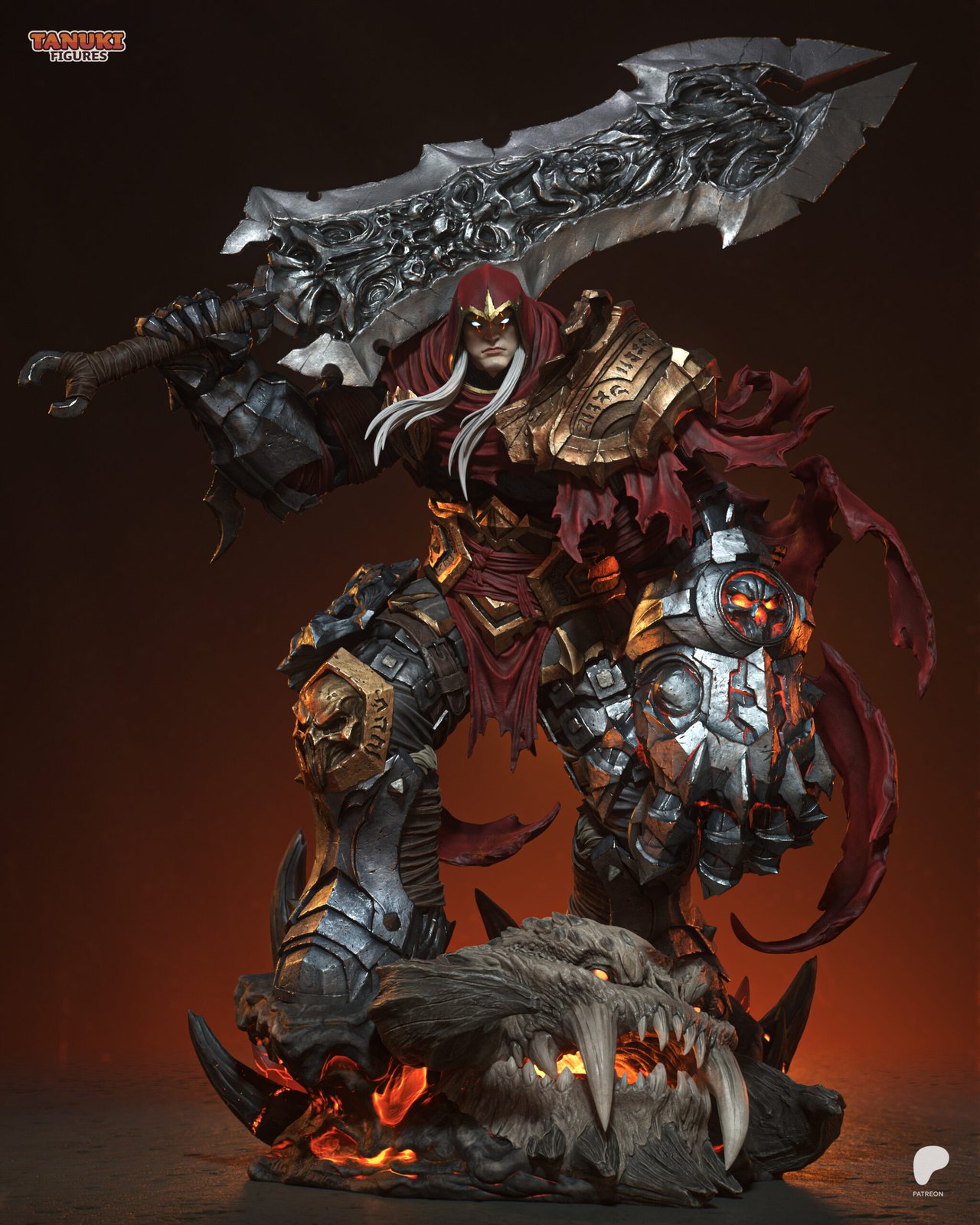 War Fullsize Darksiders 1:4 figurine