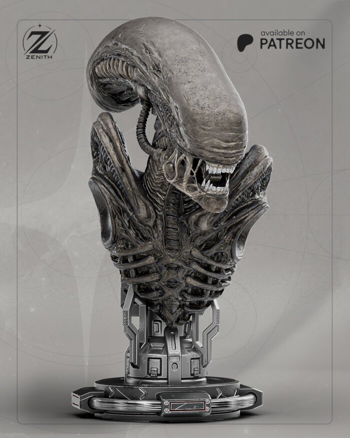 Xenomorph Alien 1:4 busts