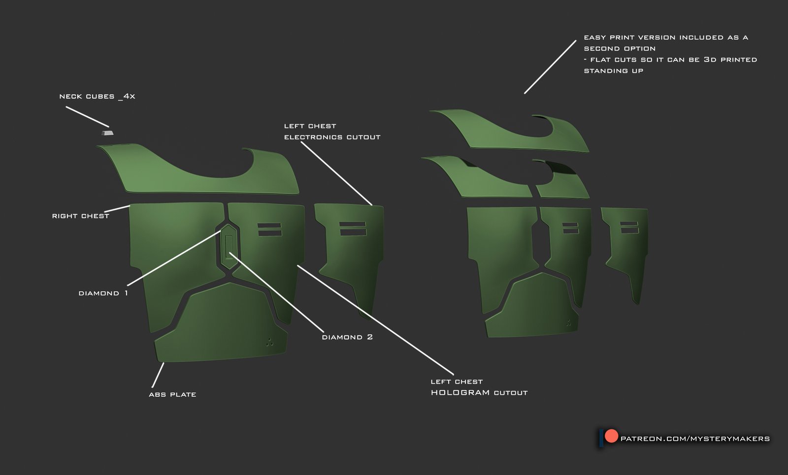Boba Fett Full Body Book of Boba Fett Star Wars: The Book of Boba Fett 1:4 armor