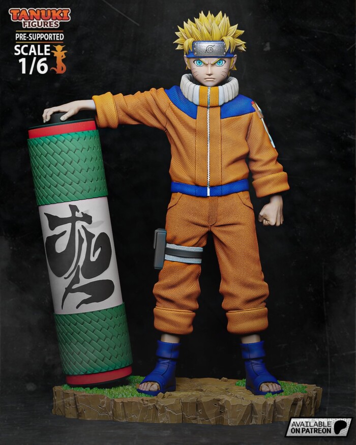Naruto FULLSIZE Naruto 1:4 figurine