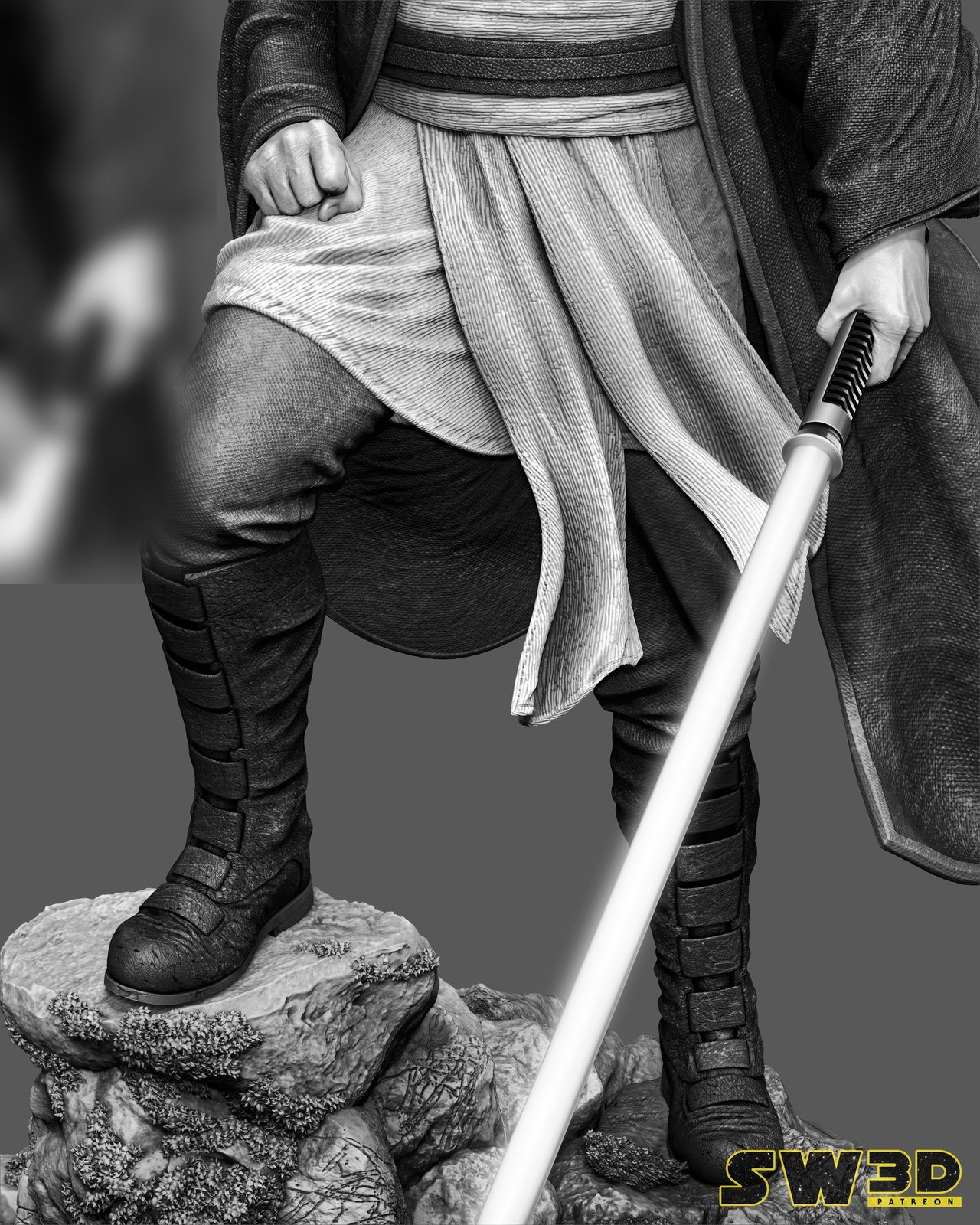 Quigon Star Wars 1:4 figurine