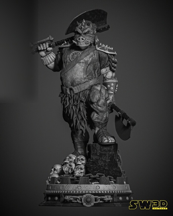 Gamorrean Guard Star Wars 1:4 figurine