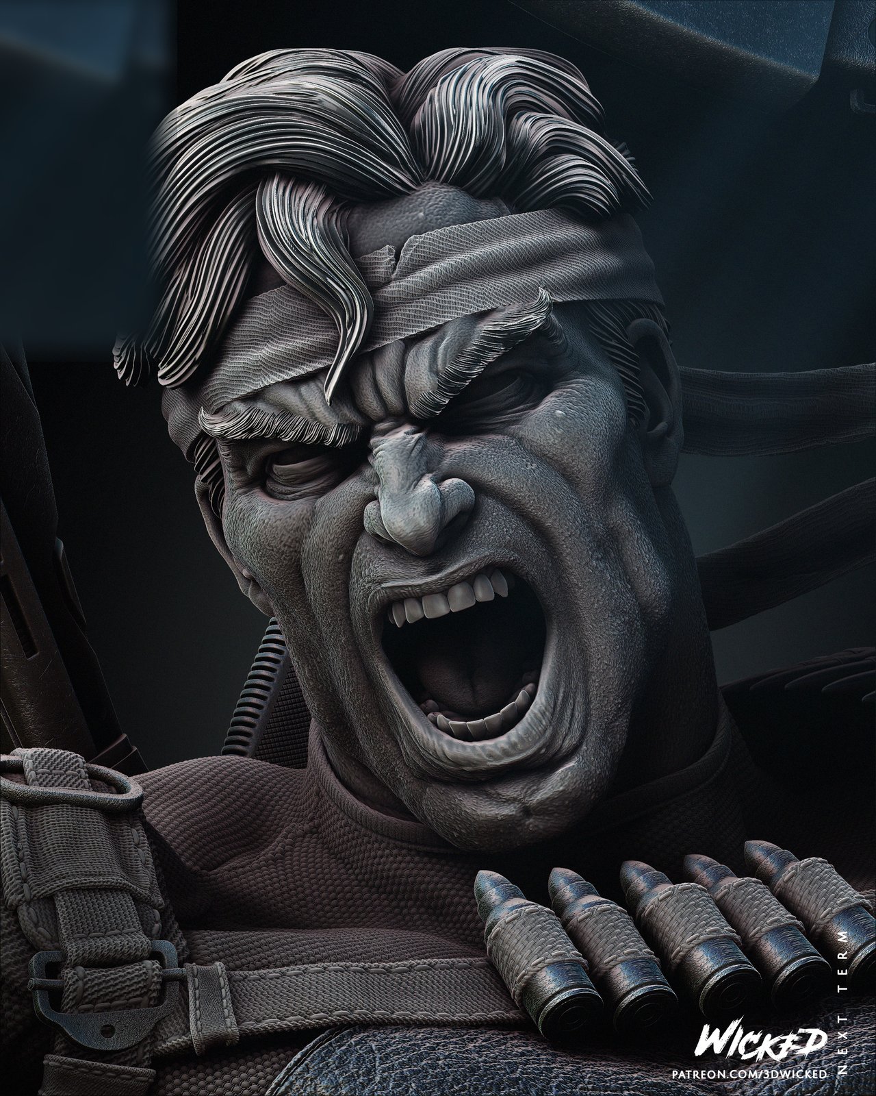 Punisher Marvel 1:4 figurine