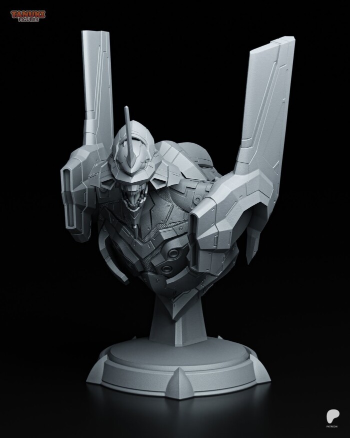 Eva 01 Neon Genesis Evangelion 1:4 bust