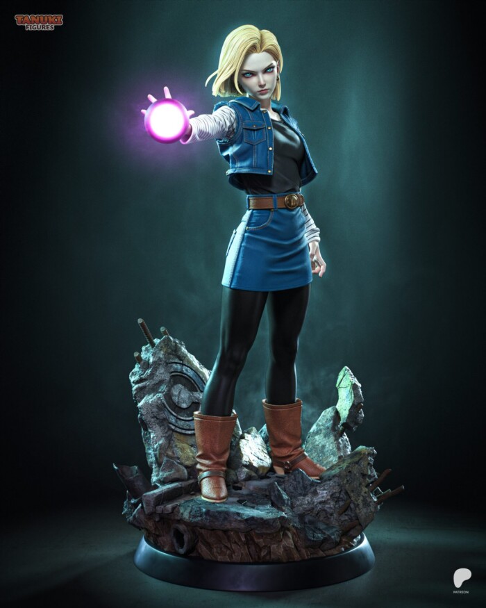 Android 18 Dragon Ball Z 1:4 figurine
