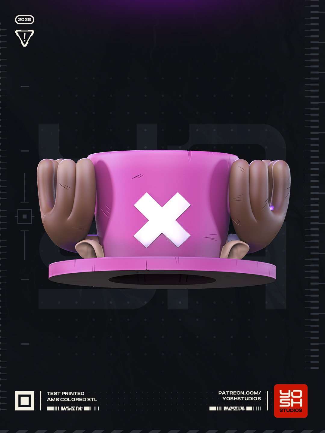 Chopper One Piece 1:4 hat