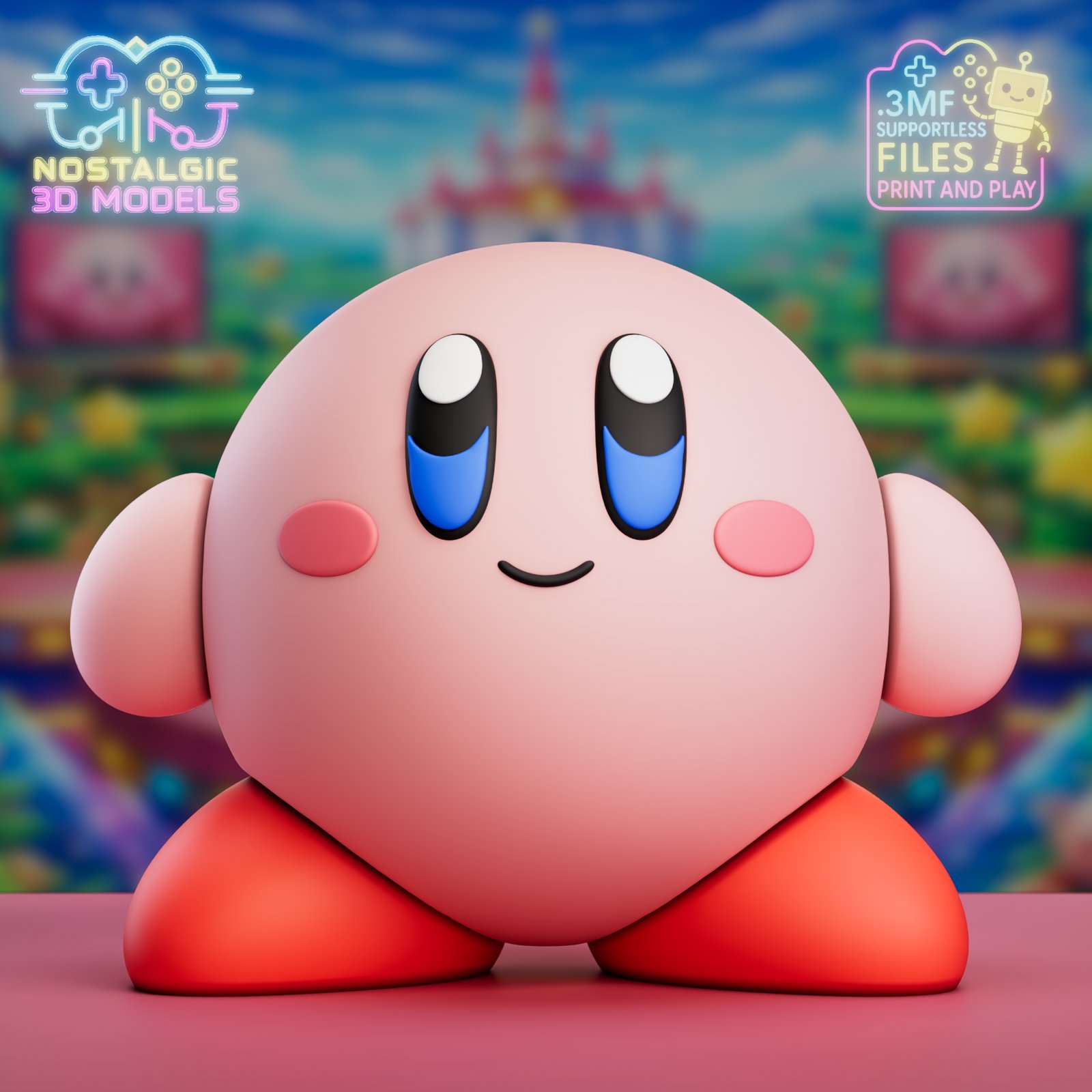 Kirby SuperSmash Kirby SuperSmash 1:4 flexi