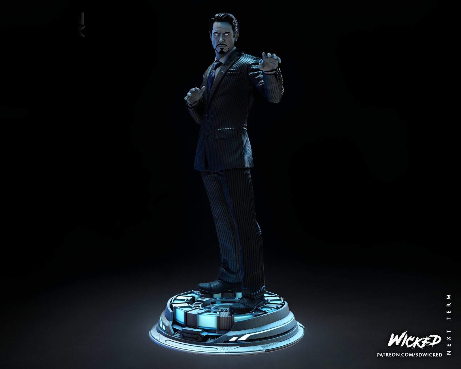Tony Stark (Business Suit Variant) Marvel 1:4 figurine