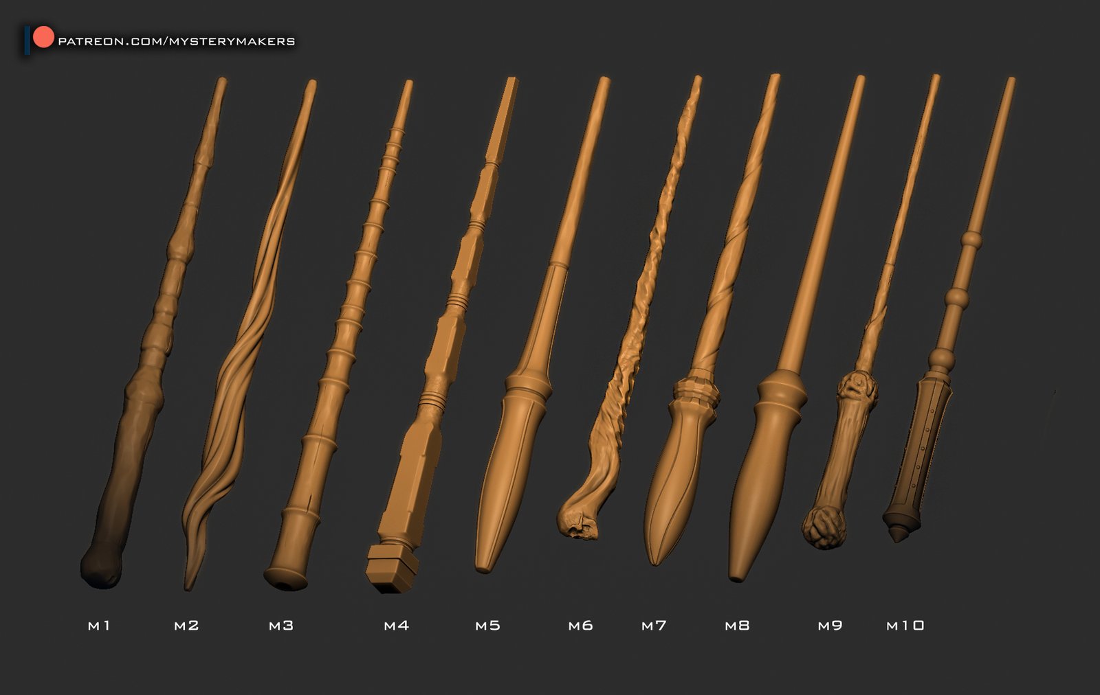 Magic Wands #1 Magic Fantasy (Harry Potter Inspired) 1:4 weapon
